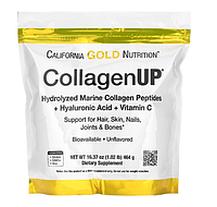 California Gold Nutrition CollagenUP 5000, Рыбный порошок коллаген, 461 грамм, CGN-01032