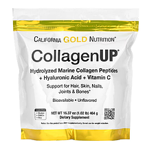 California Gold Nutrition CollagenUP 5000, Рибний порошок колаген, 461 грам, офіційний сайт