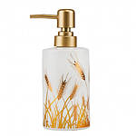 Диспенсер для мила "Колоски", білий 7*17,5 см (9024-009)