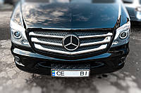 Накладки на решетку (2013-2024, нерж.) Carmos - Турецкая сталь для Mercedes Sprinter W906