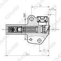Натягувач гідравлічний ременя ГРМ Chery Eastar B11 SMD308086, фото 4