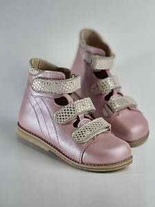Антиварусні туфлі для дівчинки рожеві