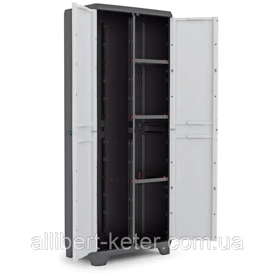 Садовый уличный шкаф Keter Linear Utility High Cabinet - фото 2 - id-p2111209941