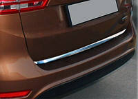 Кромка багажника (нерж.) Carmos - Турецкая сталь для Ford C-Max/Grand C-Max 2010-2024 гг