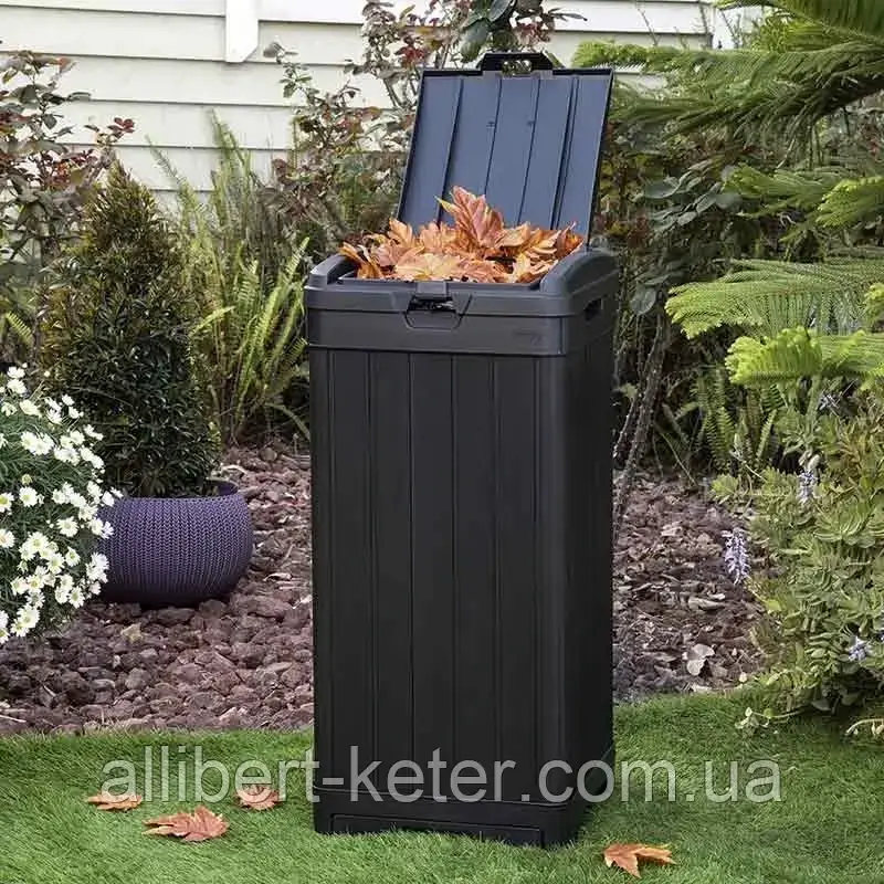 Контейнер для мусора Keter Baltimore Waste Bin 125 L - фото 6 - id-p2111209998