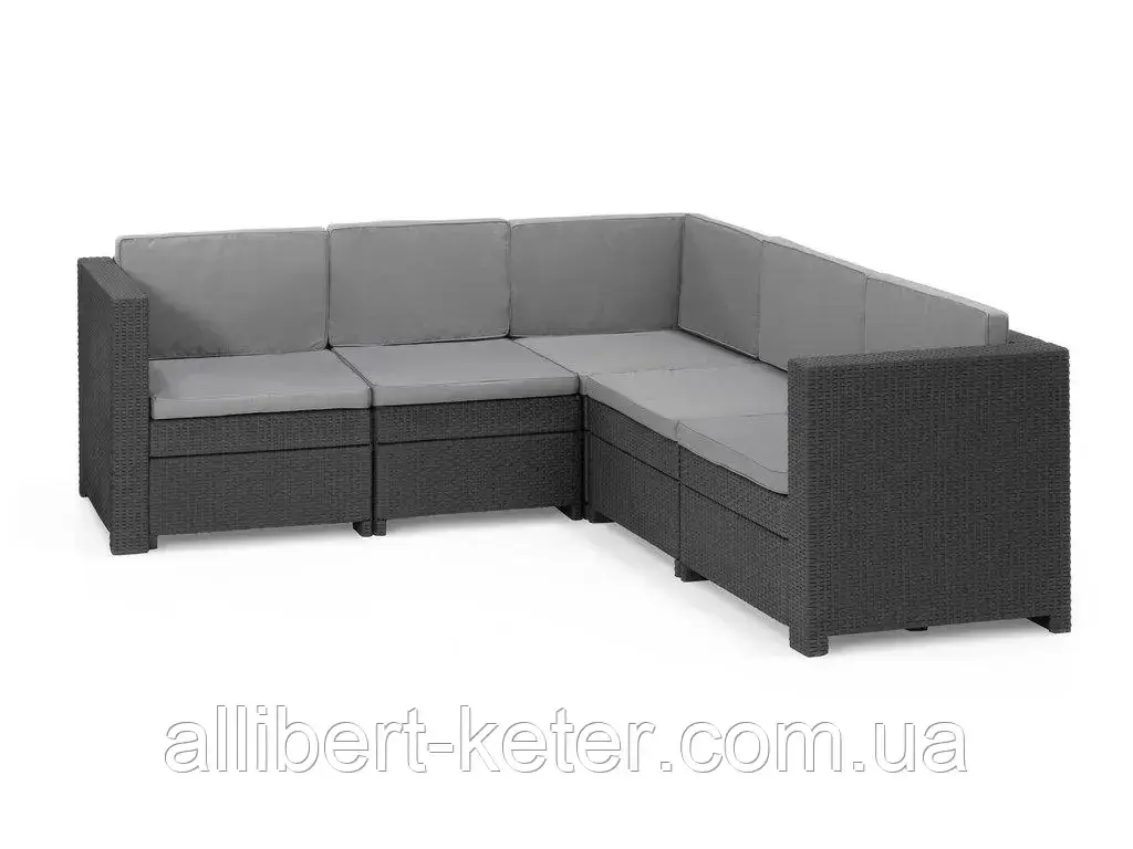 Комплект садових меблів Allibert by Keter Provence Set Without Coffee Table ( Keter Provence Set )