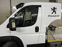 Ветровики (2 шт, DDU) для Peugeot Boxer 2006-2024 и