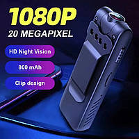Портативный видеорегистратор 1080P HD с Wi-Fi NO109-110, маленькая видеокамера для записи