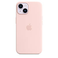 Оригинальный чехол Apple iPhone 14 Silicone Case, cтильный чехол для айфон 14, розовый