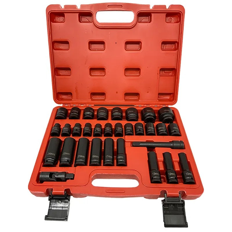 Набір інструментів 31 PIECE TOOL SET, торцевий ключ Torx 1/2, гайковий ключ, набір торцевих головок - фото 1 - id-p2111253132