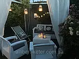 Комплект садових меблів Allibert by Keter Corfu Triple Set White ( білий ) ( Keter Corfu Set Max ), фото 8