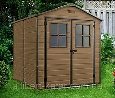 Садовий будиночок сарай Keter Scala 6x8 Shed ( Keter Scala Storage Plastic Garden Shed )