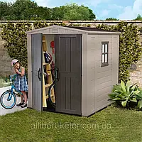 Садовий будиночок сарай Keter Factor 6x6 Shed ( Keter Factor Storage Plastic Garden Shed )