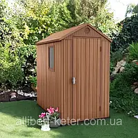 Садовий будиночок сарай Keter Darwin 4x6 Shed ( Keter Darwin Storage Plastic Garden Shed )