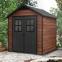 Садовий будиночок сарай Keter Newton 757 Shed ( Keter Newton Storage Plastic Garden Shed )