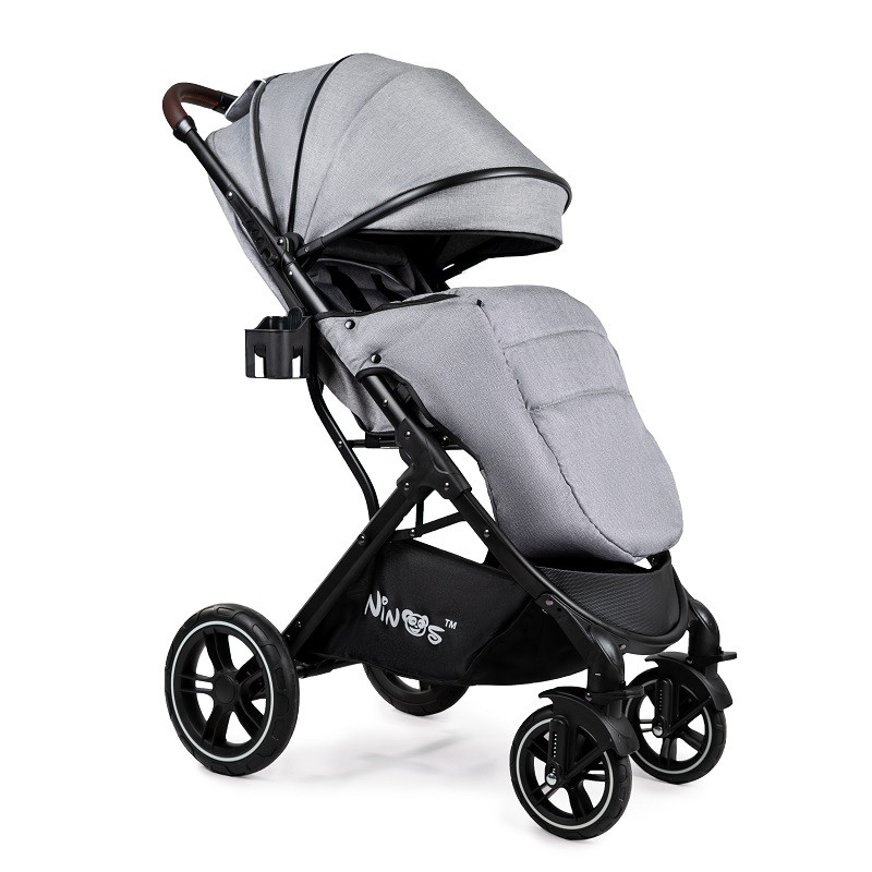 Прогулянкова уоляска NINOS NAVA Light Grey
