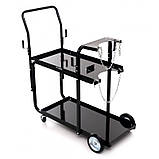 Універсальний зварювальний візок 70 кг (110х98х45 см) Kraft & Dele KD372, фото 8