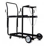 Універсальний зварювальний візок 70 кг (110х98х45 см) Kraft & Dele KD372, фото 10