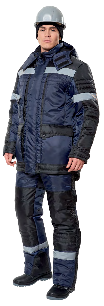 Утепленная куртка «Прораб» с защитой от холода и ветра. - фото 1 - id-p2111262681