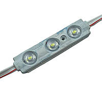 Светодиодный LED модуль Vargo V-116948 (120-140lm/ 12V/ 1.5W/ IP67/ 160°/ SMD 5730) 70х15х8,5мм белы