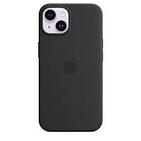 Оригинальный чехол Apple iPhone 14 Silicone Case, cтильный чехол для айфон 14, черный