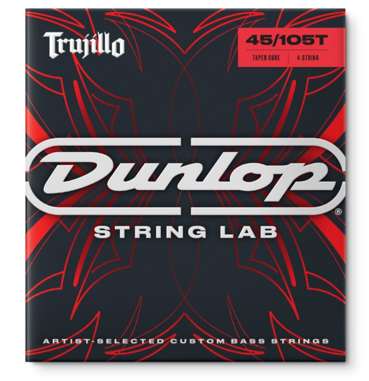 Струни для бас-гітари Dunlop RTT45105T Robert Trujillo Stainless Steel Tapered, фото 1