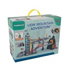 Ігровий дитячий автотрек із ліфтом Lion Mountain Adventure 23130, фото 3