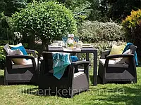 Keter Corfu Fiesta Set садовая мебель из искусственного ротанга (Corfu Fiesta Set)