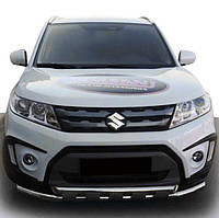 Передний ус ST015 (нерж) для Suzuki Vitara 2015-2024 гг