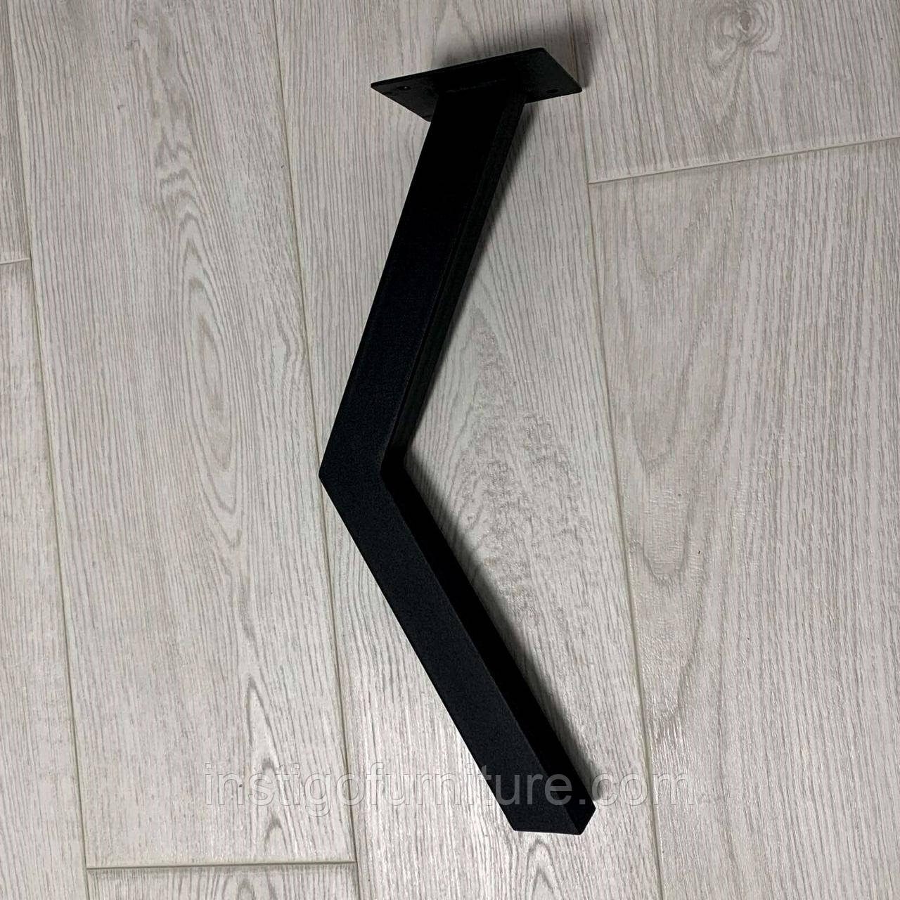 Ножка для журнального стола из металла 176×100mm, H=450mm - фото 7 - id-p1315745726