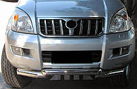 Передняя дуга ST012 (нерж.) для Toyota Land Cruiser Prado 120