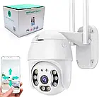 Камера відеоспостереження вулична A8 Wi-Fi ptz camera 1080p app：ICSEE 2MP, фото 7