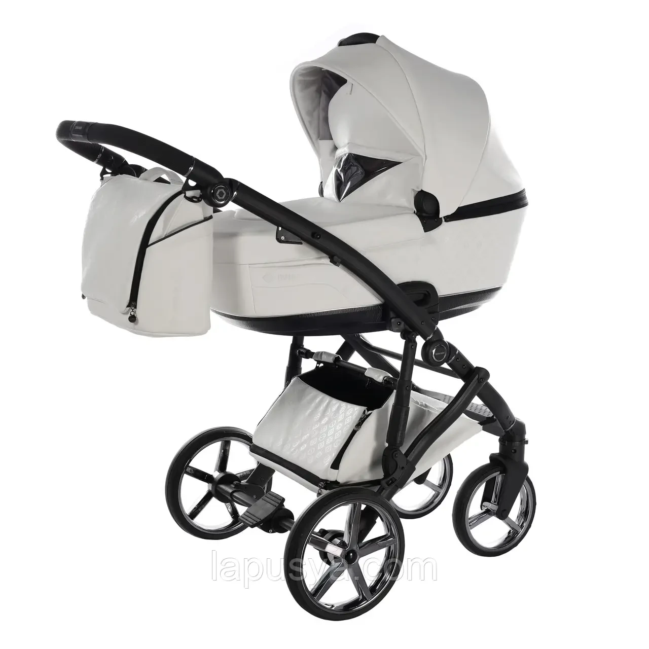 Дитяча універсальна коляка 2 в 1 Tako Laret Imperial New 01 white