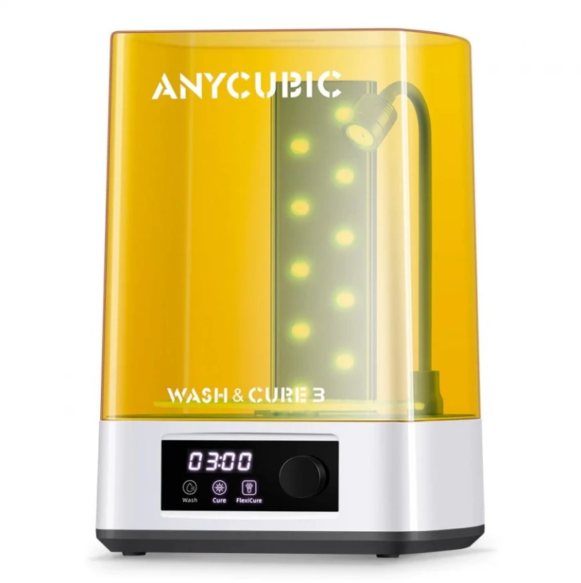 Пристрій для очищення та полімеризації Anycubic Wash and Cure 3