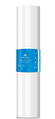 Простирадло одноразове спанбонд Monaco ПЕРФОРАЦІЯ 60 см*1,8 м біле, фото 1