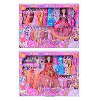 Лялька з вбранням 2268A5-6 (30шт) 29с, сукні, 2 види (чарівна паличка/корона), кор., 50-32,5-5,5 см.