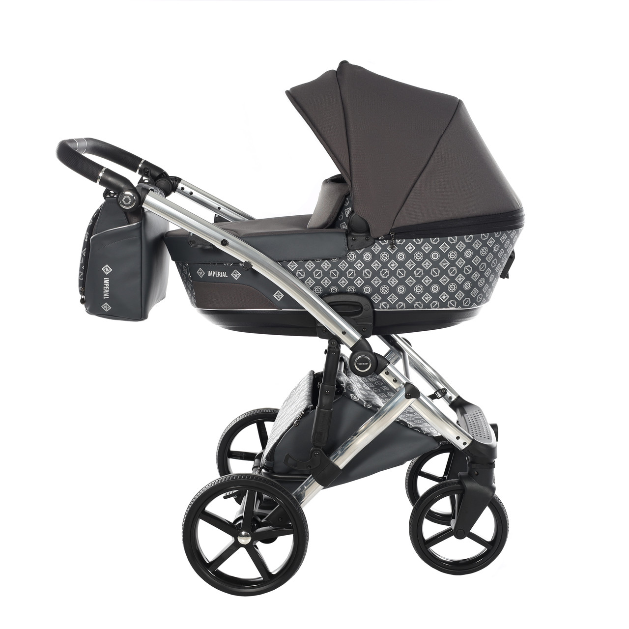 Універсальна коляска TAKO 2 в 1 Laret Imperial New 16 graphite+silve