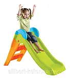 Дитяча гірка Keter Boogie Slide ( Without Base ) Light-Green with Orange ( світло/зелений-помаранчевий ), фото 2