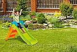 Дитяча гірка Keter Boogie Slide ( Without Base ) Light-Green with Orange ( світло/зелений-помаранчевий ), фото 3