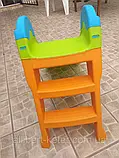 Дитяча гірка Keter Boogie Slide ( Without Base ) Light-Green with Orange ( світло/зелений-помаранчевий ), фото 5