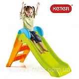 Дитяча гірка Keter Boogie Slide ( Without Base ) Light-Green with Orange ( світло/зелений-помаранчевий ), фото 10