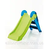 Дитяча гірка Keter Boogie Slide ( Without Base ) Light-Green with Turquoise ( світло/зелений бірюзовий ), фото 4