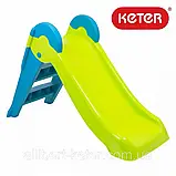 Дитяча гірка Keter Boogie Slide ( Without Base ) Light-Green with Turquoise ( світло/зелений бірюзовий ), фото 8