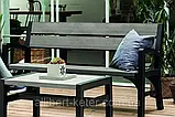 Комплект садових меблів Allibert by Keter Montero Set ( під дерево ) ( Keter Montero Wood Look Lounge Set ), фото 5