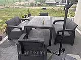 Комплект садових меблів Allibert by Keter Corfu Fiesta Dining Garden Set ( Keter Corfu Fiesta Set ), фото 2