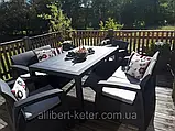 Комплект садових меблів Allibert by Keter Corfu Fiesta Dining Garden Set ( Keter Corfu Fiesta Set ), фото 6