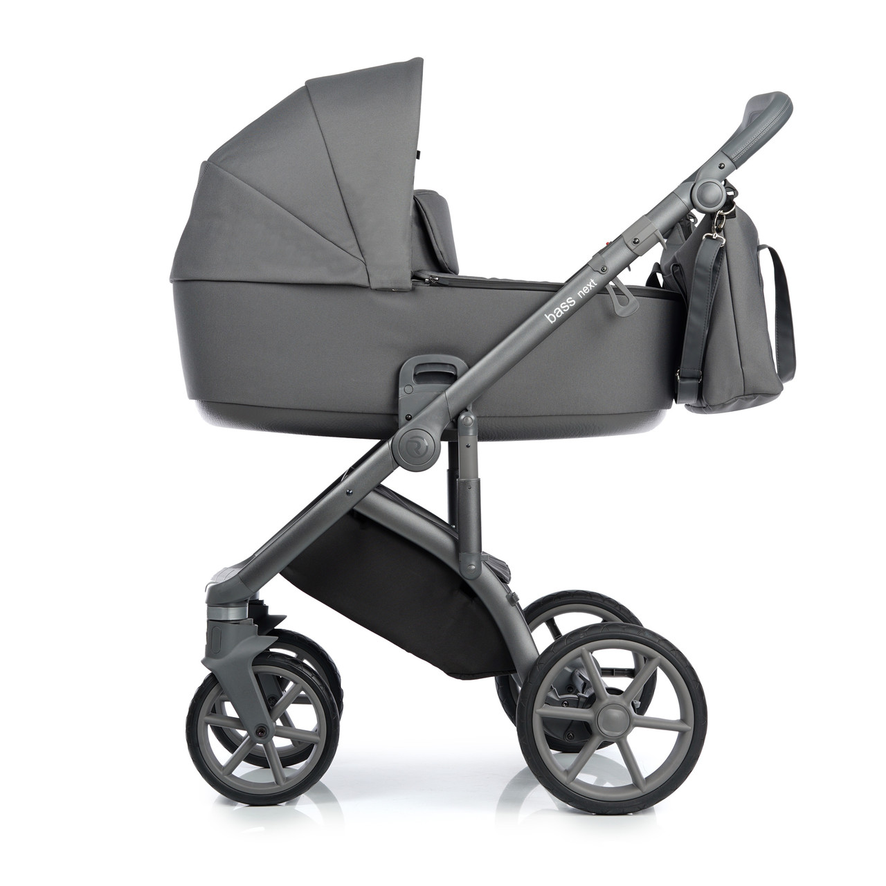 Дитяча коляска 2 в 1 Roan Bass Next Steel Grey