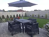 Комплект садових меблів Allibert by Keter Corfu Fiesta Outdoor Furniture Set ( Keter Corfu Fiesta Set ), фото 7