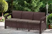 Комплект садовой мебели Corfu Love Seat Max (Keter Corfu Love Seat Max Sofa) для дома, сада, беседки