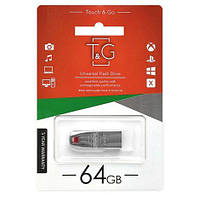 Флешка (флеш-накопитель) 64GB T&G 115 Stylish series Silver